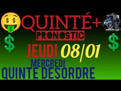 PMU QUINTE PREDICTION FOR THURSDAY, JANUARY 8, 2026