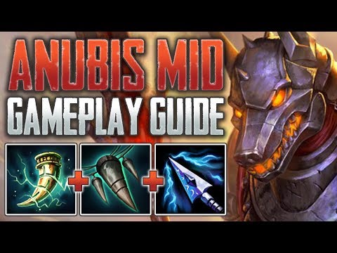 Anubis Mid Gameplay Guide | The Lifesteal Mage! (SMITE A-Z Conquest)