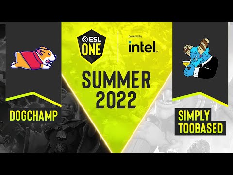 Dota2 - Simply TOOBASED vs. Team DogChamp - Game 2 - DPC NA Tour 3 - ESL One Summer 2022