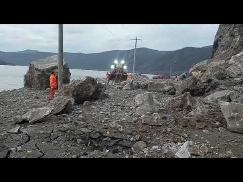 DN57 complet blocat la Berzeasca, jud. Caraș-Severin