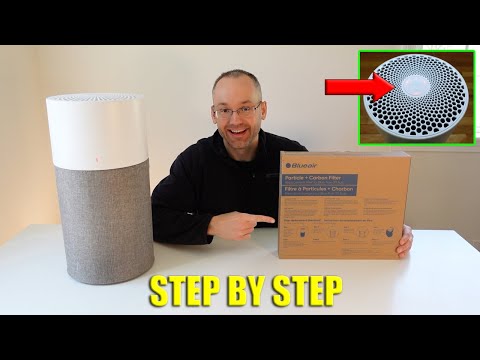 How to replace a Blueair 311 Auto Air Purifier Filter