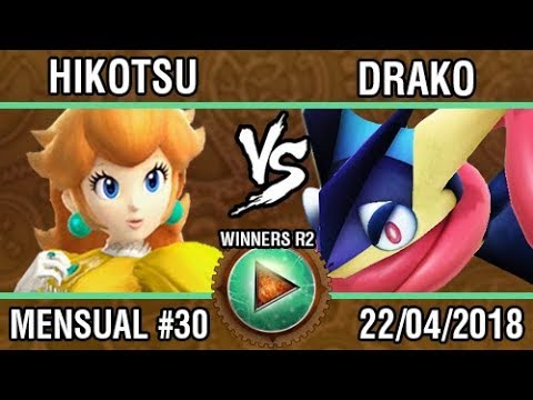 [Afterlife 30] Hikotsu (Peach) vs Drako (Greninja) SSB4 Winners R2