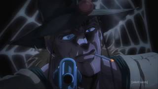 Stardust Crusaders S2 English Dub Hol Horse Attempts to Kill DIO