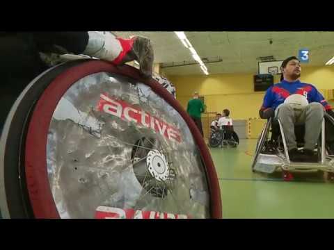L’USAL, c’est aussi une équipe de rugby-fauteuil
