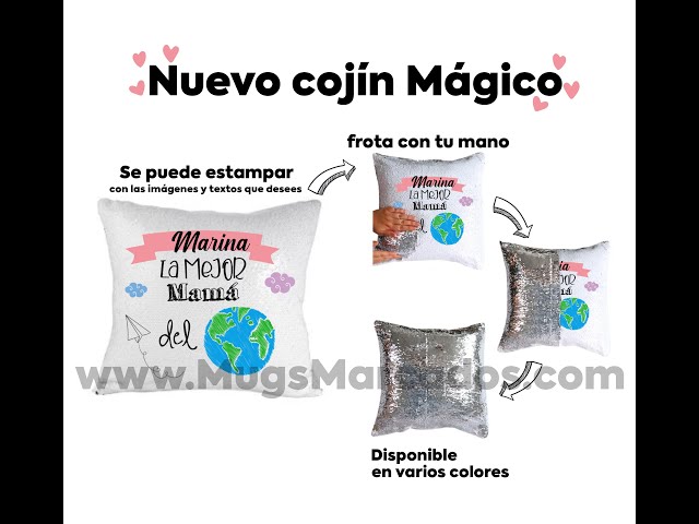 Vídeo relacionado con MUGFFINS Cojín Personalizable 40x40 cm para Abogada Mujer Relleno Incluído - En Español - Eres Mejor del Mundo - Regalo Original y Divertido