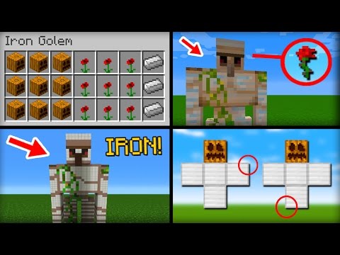 ✔ Minecraft: 20 Things You Didn't Know About the Iron Golem