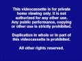 Disney 2000 03 Canadian VHS Warning Screens Homemade
