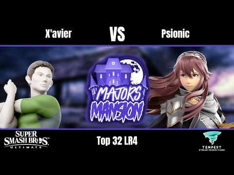 X'avier (Wii Fit Trainer) vs Psionic (Lucina) - Ultimate Top 32 Losers Round 4 - Major's Mansion