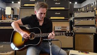 Video thumbnail for Eastman E10SS Slope Shoulder Dreadnought Demo at Martin Music in Memphis, TN by Martin Music