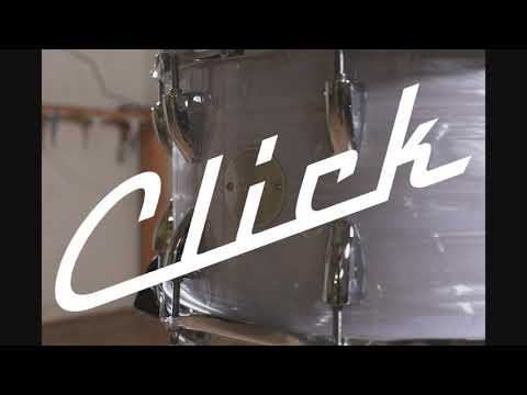 Click Custom Icon 7x14 6ply Maple/Poplar Snare Drum White Marine Pearl image 10