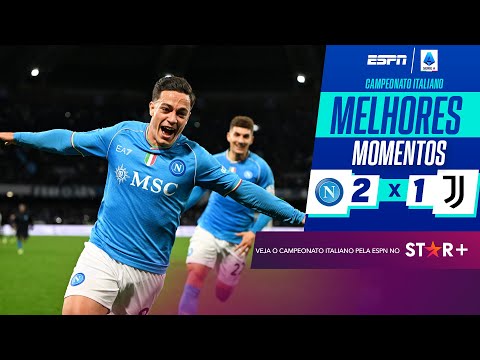 Gols e lances de Napoli x Juventus