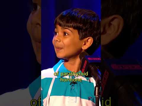 Can he spell this word? ???? #littlebigshots #spellingbee