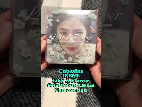 Unboxing Red Velvet Irene - Like A Flower solo debut album Case version