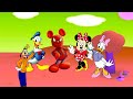 Mickey Mouse Club House The Terrifying Jungle Adventure Of MickeyMouse And Friends FightforSurvival