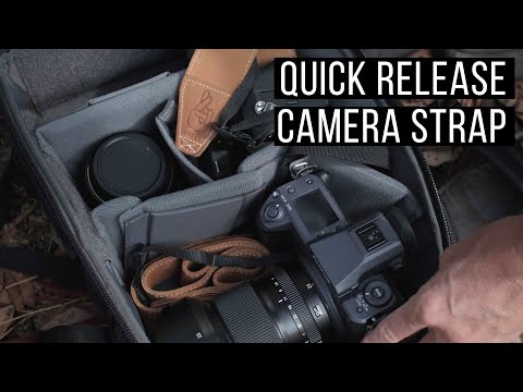 Lucky Camera straps Quick Release System with Russell Ord Surf Photographer