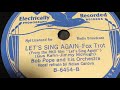 Let S Sing Again 1936