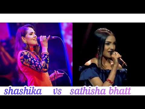 Lag ja gale duet | shashika vs sathisha bhatt | voice sri lanka |sirasa tv..