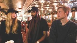 We had a chat with the swedish pop trio Södra Station