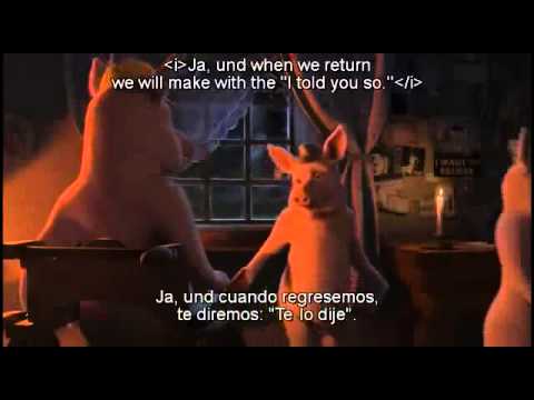THE PIG WHO CRIED WOLF (subtitles english)