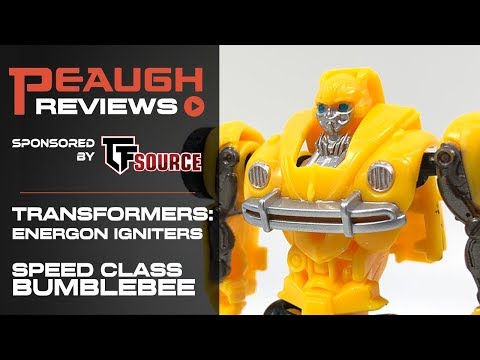 Video Review: Transformers Energon Ignitiers - Speed Series BUMBLEBEE