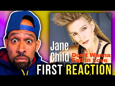 Rapper FIRST time REACTION to Jane Child - Don't Wanna Fall In Love! That hair is wild af...