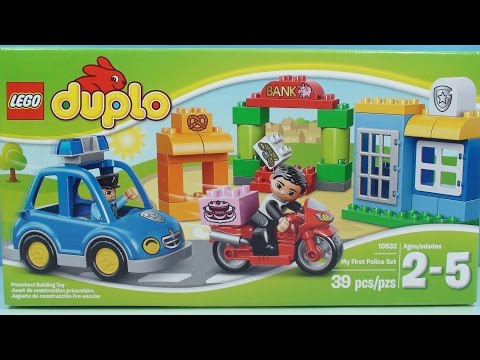 Vidéo LEGO Duplo 10532 : L'intervention de la police