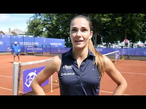 Mirjam Björklund inför Båstad