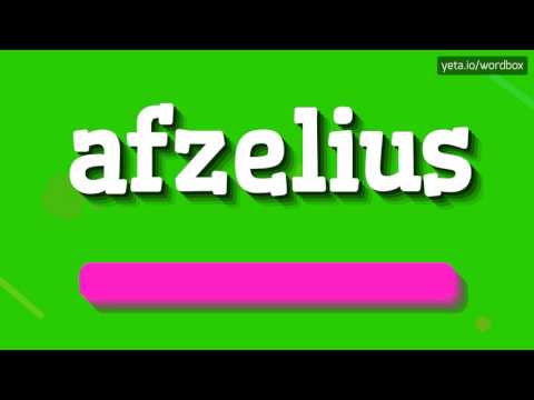 AFZELIUS - HOW TO PRONOUNCE IT!?