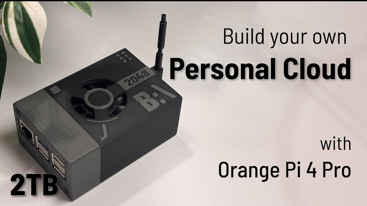 Build your own personal cloud storage with OrangePi 4 Pro I No subscription scam | No data theft
