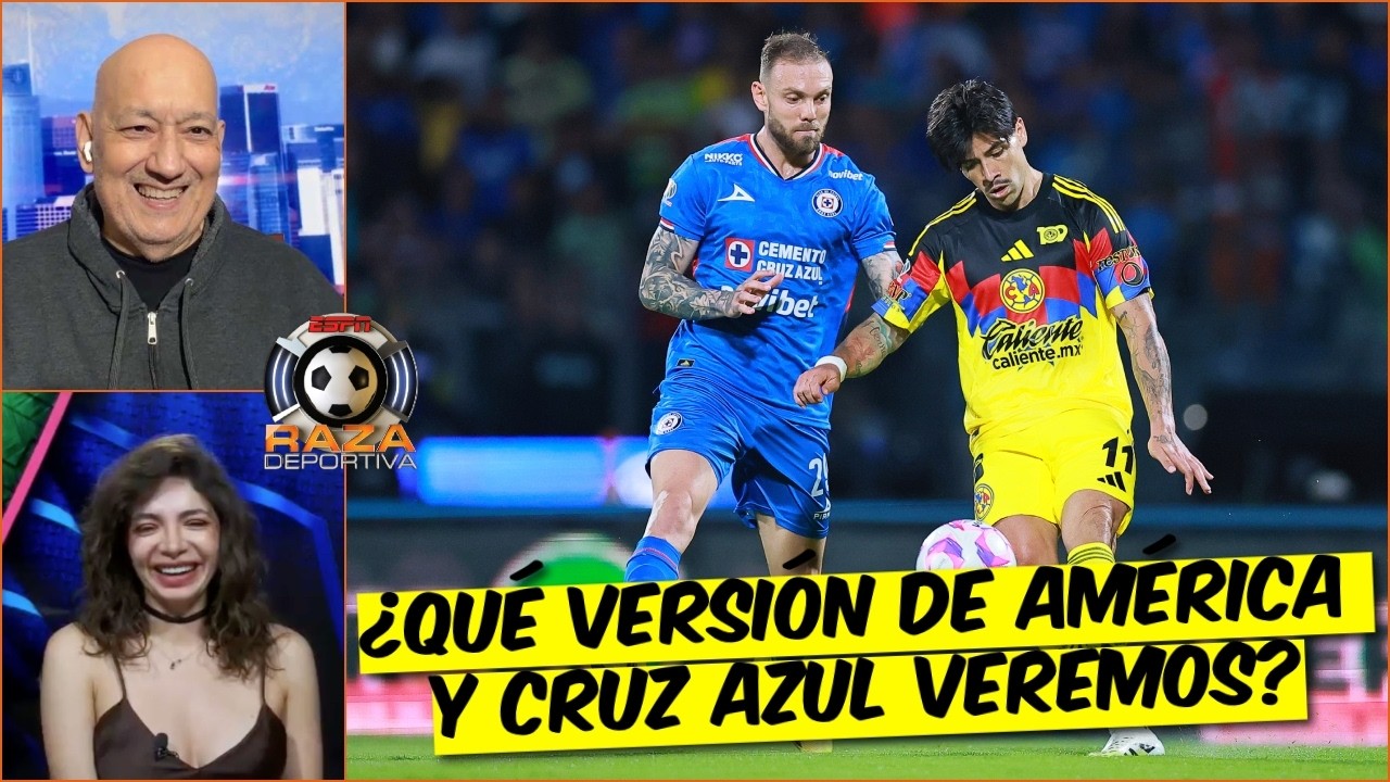 CLÁSICO JOVEN con dudas: AMÉRICA no levanta y CRUZ AZUL sigue hundido en CRISIS | Raza Deportiva