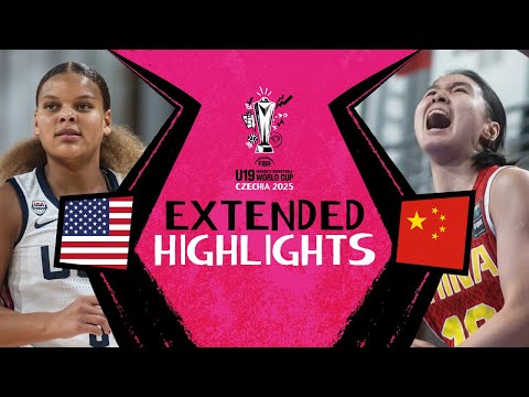 USA 🇺🇸 vs China 🇨🇳 | Highlights | FIBA U19 Women's Basketball World Cup 2025