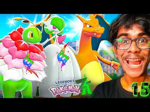 Charizard Evolution! Mega Meganium & Mega Gardevoir vs Rogue Megas – Pokémon Legend ZA Ep 15