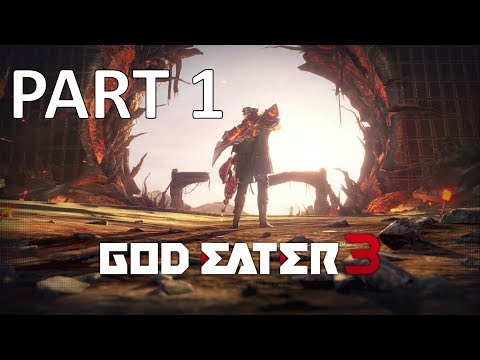 God Eater 3 Walkthrough Gameplay (PC) Part 1 - Your Anime Protagonist