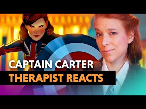 WHAT IF: The Psychology Behind Captain Carter — Therapist Reacts!