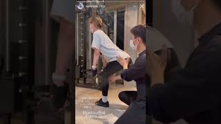 モデル TikToker 羽柴なつみ (@na0912mi)ジム トレーニング動画 #shorts