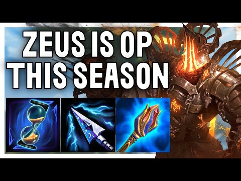 MY FAVORITE GOD IS STRONG AGAIN - Zeus Mid Ranked Conquest