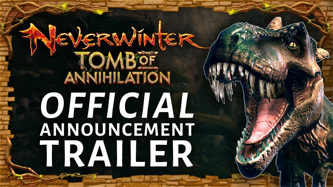 Neverwinter: Tomb of Annihilation - Official Announcement Trailer - YouTube