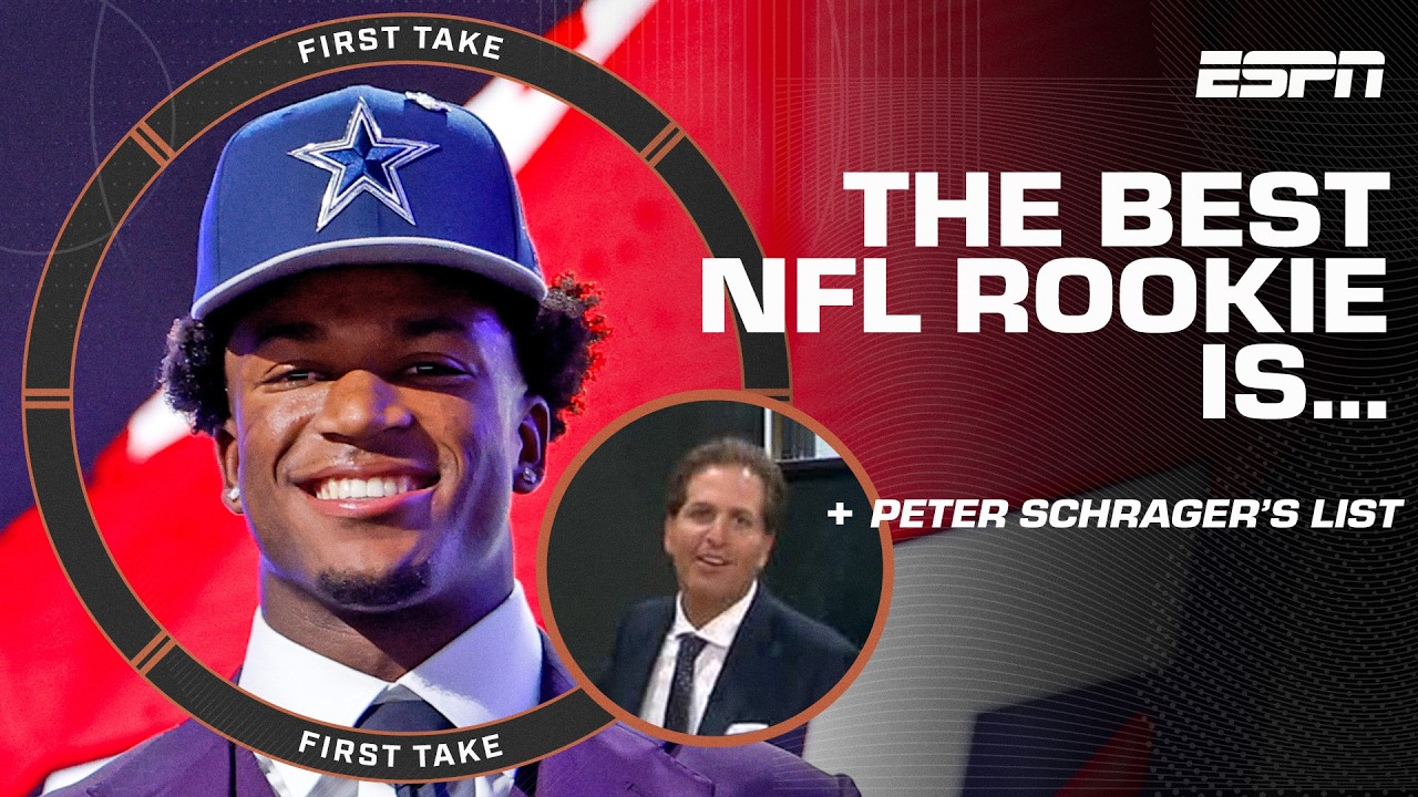 Top 5 NFL Rookies 👀 WHO’S No. 1?! | First Take