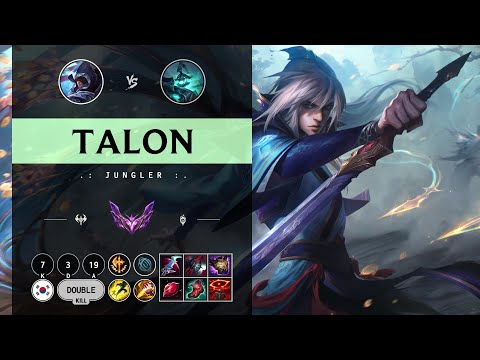Talon Jungle vs Hecarim - KR Master Patch 14.10