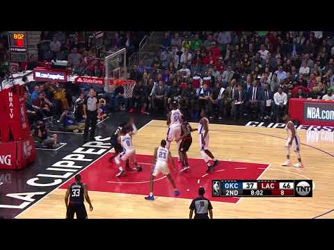 Lou Williams (10 assists) Highlights vs. Oklahoma City Thunder | 1/4/18