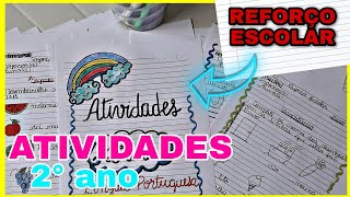 #reforçoescolar ATIVIDADES  para o 2º ANO de PORTUGUÊS