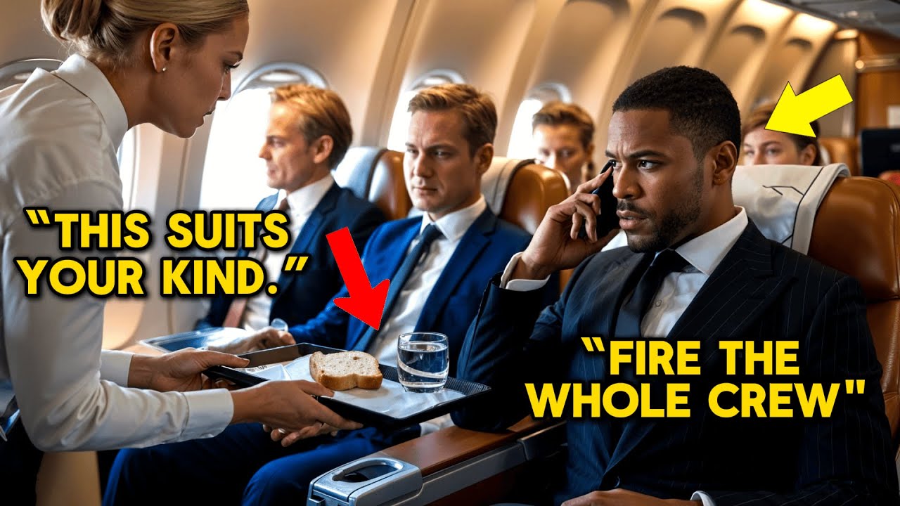 Black CEO Denied First-Class Meal—Then He Makes One Call And Fires Entire Flight Crew After Landing!