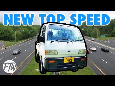 Thumbnail for Japanese Kei Truck Highway Test (New Top Speed!) by Car, Truck, Kei truck
