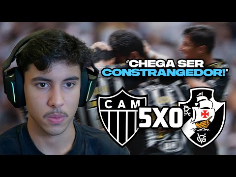 RENATO REAGE: ATLÉTICO-MG 5 X 0 VASCO | MELHORES MOMENTOS | 38ª RODADA BRASILEIRÃO 2025