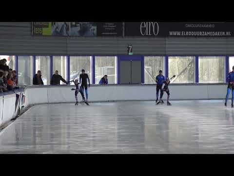 NK Supersprint 100m HC -  Mats Westra - Niek Bijma