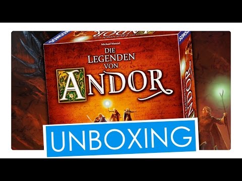 Unboxing: Die Legenden von Andor | Kennerspiel des Jahres