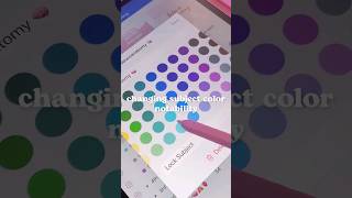Customizing subject colors 🎀🗂️ #notability