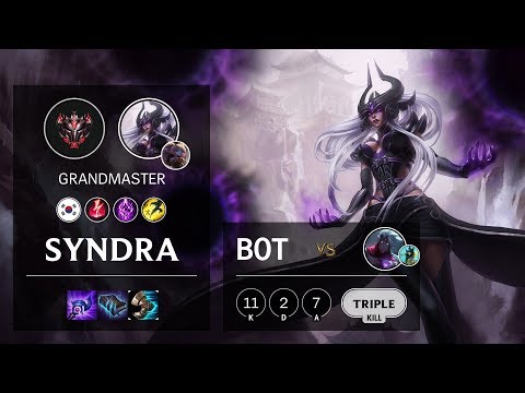 Syndra Bot vs Varus - KR Grandmaster Patch 10.7