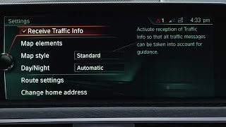 Activate Real-Time Traffic Information | BMW Genius How-To