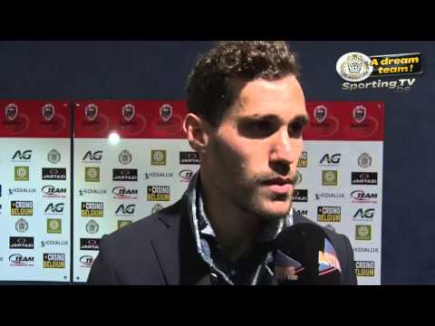 Interview Giorgios Galitsios na KSC Lokeren - RC Genk 0-0